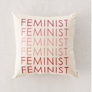Feminist Throw Pillow